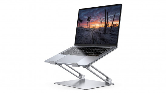 Aluminum adjustable laptop stand